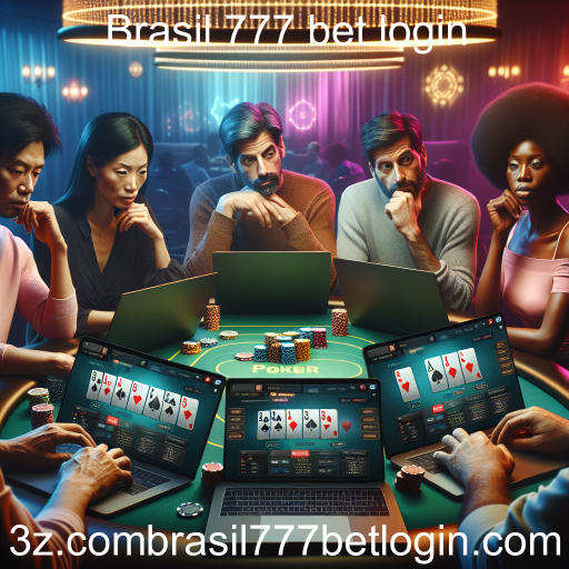 Descubra o Mundo do Poker Online com Brasil 777 Bet Login